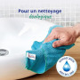 Spontex Microfibre Collection | Chiffons de Nettoyage Multi-Usages, Lavables à 40 °C, Cuisine et Salle de Bain | 30 x 30 cm, Lot