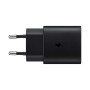 Samsung Chargeur USB C, Adaptateur Secteur 25W Ultra Rapide, Adaptateur USB C vers USB, Chargeur samsung Charge Rapide, Original
