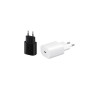 Samsung Chargeur USB C, Adaptateur Secteur 25W Ultra Rapide, Adaptateur USB C vers USB, Chargeur samsung Charge Rapide, Original