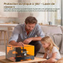 LONGER Ray5 miniS gravure laser, Machine de gravure et découpe laser CNC 5,5W classe 1 avec boîtier, Wi-Fi, arrêt d'urgence, pou