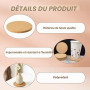 24 Pcs Dessous de Plat en Liège, 0.3 * 10cm Dessous de Verres Ronds en Liege Protecteurs de Vaisselle, sous-Verres Ronds Poele P