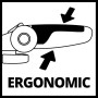 Einhell Meuleuse d’angle TC-AG 125/850 | 850 W | Ø 125 mm | profondeur 33 mm | jusqu’à 12000 tr/min | protection redémarrage | p