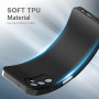 Tenphone Coque pour Samsung Galaxy A15 5g, Housse Etui de Protection en Silicone Souple,Cover Antichoc avec Protege de Camera,Co