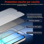 Viojrlra Verre Trempé Anti-Espion pour Samsung Galaxy A17 5G/4G 2 Pièces,9H Dureté Privacy Anti-Spy Film en Verre Trempé,Anti-Ra