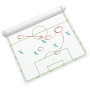 Taktifol Feuilles Tactiques Football – Rouleau de 25 Feuilles 60 × 80 cm – électrostatiques, effaçables, réutilisables