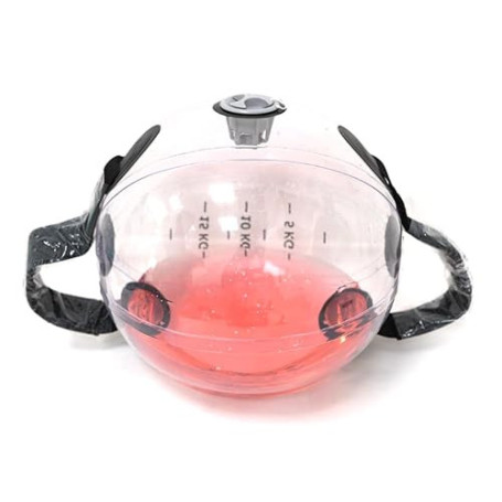 Pinafresa Sac d'eau de Fitness avec Échelle Sac à Eau Portable pour Une Formation Personnelle