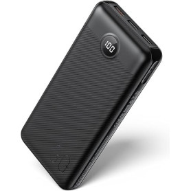 VEGER Batterie Externe 30000mAh PD 20W QC3.0 USB C Power Bank Charge Rapide | 4 Sorties et 2 entrées Chargeur Portable avec Affi