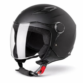 VINZ Magic Casque de Moto pour Enfant | Casque Jet en Tailles YS–YXL | Casque Enfant pour Moto, Scooter et cyclomoteur | Certifi