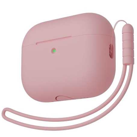 KOKOKA Coque Étui Protecteur Compatible avec Airpods Pro 3ᵉ Génération, Protection Complète, Housse en Silicone Etui pour AirPod