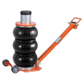 VEVOR Cric Pneumatique 3 tonnes, Cric de Levage Pneumatique avec Colonne Surélevée et Poignée Réglable, Facile à Soulever et Com