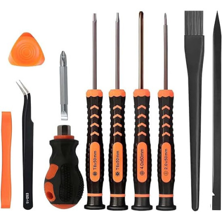 Kit d'outils de nettoyage pour PS5, PS4, PS3, UYXiNONE T6, et également pour Sony Playstation 4 principal, réparation et retrait