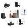Kit d'outils de nettoyage pour PS5, PS4, PS3, UYXiNONE T6, et également pour Sony Playstation 4 principal, réparation et retrait