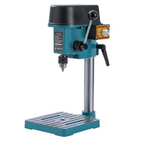KATSU Mini Perceuse à Colonne d'établi Support de Presse à Pilier 100W avec Vitesse Entièrement Réglable et Mandrin de 6mm, Outi