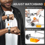 【Nouveau 2024】JOREST Outil Montre, Kit Changement Pile Montre, Ouvre Boitier, DéMonte Chasse Goupille, Outillage RéParation Horl