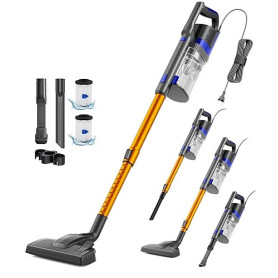 VACTechPro 60KPa/680W/7M Aspirateur,Aspirateur Balai avec Fil | Aspirateur Balai avec Dépoussiéreur 800ML, Aspirateurs Balais et