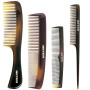 BETER 12998 – Pack de 4 peignes marron