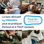 FREEZEN Bain Dérivatif - Méthode naturelle pour stimuler votre bien-être. | Santé & Vitalité. Bain dérivatif compatible YOKOOL p