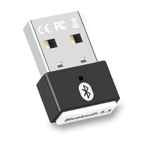 Dongle Bluetooth 5.3, Cle Bluetooth pour PC Faible Latence Compatible avec Windows 11/10/8.1/7, Supporte Casque, Souris, Manette