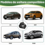 Lot de 6 Clips de Serrage pour Peugeot 3008 5008 Citroën C5 DS7 | Colliers de Fixation Robustes,Clips Essuie-Glace pour Fixation