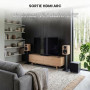 VULKKANO A5 Arc MKII Enceintes Amplifiées avec Haut-Parleur de Graves de 5,25 Pouces, Bluetooth 5.0, HDMI Arc, Sortie Optique, R