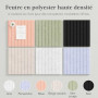 Lifewit Tableau en Feutre Adhésif Décoratif Haut de Gamme, Lot de 12 Panneaux-120x90 cm, Idéal pour Afficher Notes et Photos au