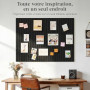 Lifewit Tableau en Feutre Adhésif Décoratif Haut de Gamme, Lot de 12 Panneaux-120x90 cm, Idéal pour Afficher Notes et Photos au