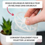 Westmark Gobelet Mélangeur/Shaker avec Echelle/Graduation de mesure, Disque Mélangeur amovible et Bec verseur refermable, Capaci