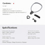 SMALLRIG Support de Cou magnétique pour caméra d'action,vlogging POV - 5567 | pour DJI Osmo Pocket 4 Pro4/3/Osmo 360/Action 6/5