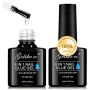 Colle Faux Ongles Gel 6 en 1 UV Colle Capsule Americaine Ongle 2PCS 16ml | Gelike ec Extra Forte Gummy Base Pose americaine Nail