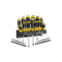 STANLEY Stht0-62143 Coffret De Vissage 57 Pièces - Tournevis Standard / Phillips Et Porte Embouts -Embouts De 25Mm - Tournevis D