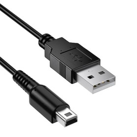 Amzpas Chargeur 3DS pour Nintendo New 3DS XL / 3DS XL/New 2DS XL / 2DS / Dsi XL, Durable Câble de Chargeur pour Nintendo DS Lite