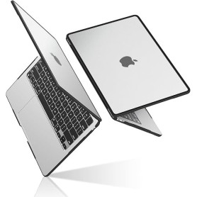 BlueSwan avec Coque MacBook Air 13 Pouces M1 2020-2018 Bords Anti-Chocs | Fini Sophistiqué Coque Compatible avec Mac Air 13,3",