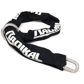Radikal RK11120L Chaîne de Sécurité Chaîne Antivol Robuste Moto Acier Cimenté Ø 11 Hexagonal, boucle 120 cm