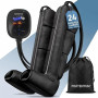 PORTENTUM Bottes pressothérapie jambes sur secteur – 8 modes et 3 intensités – Télécommande avec écran LCD – Adaptateur secteur