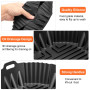 Moule Silicone Air Fryer pour Ninja Air Fryer AF160EU 5,2 L, Plat Silicone Air Fryer Accessoire Air Fryer Moule Air Fryer pour N
