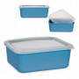 Boîte à lunch Bambou Bleu foncé (14,5 x 7 x 19,5 cm) 17,99 €