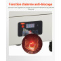 VEVOR Extracteur de Fumée de Soudure, 280 W, Absorbeur de Fumée de Soudage sans Balais, Aspiration 459 m³/h, Filtre 4 Étages, 10