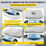 VEVOR Balance Analytique Numérique Capacité 5000 g Précision 0,01 g Balance de Laboratoire 13 Unités de Conversion Balance de Pr