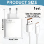 Chargeur 120W pour Xiaomi, 120W Chargeur Charge Rapide USB C avec Câble USB C 1m pour Xiaomi 14 Ultra 11T Pro 12T 13 Pro 13 Lite