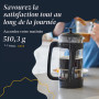 ESPRO P3 French Press – Cafetière et thé avec Double Micro-Filtre, Infusion sans Grains et sans amer, Cadre en Acier Inoxydable 