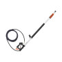 VEVOR Lance Télescopique pour Nettoyeur Haute Pression 6358 mm, Baguette de Pulvérisation Télescopique 4000 psi avec Rallonges,