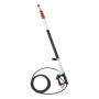 VEVOR Lance Télescopique pour Nettoyeur Haute Pression 6358 mm, Baguette de Pulvérisation Télescopique 4000 psi avec Rallonges,