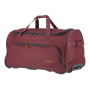 travelite trolley sac de voyage à roulettes femme, valise a roulette BASICS FRESH, sac souple à roulettes grand au design sporti