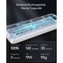 Imprimante Thermique Portable A4 Sans Encre Sans Fil Bluetooth A285M Blanc | Compatible avec iOS, Android, Imprimante pour Papie