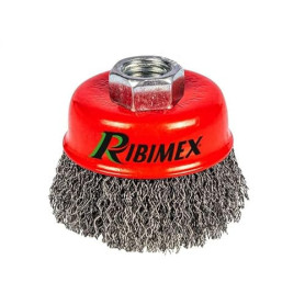 RIBIMEX - PRBRM75 - Brosse métallique pour meuleuse - Ø75mm