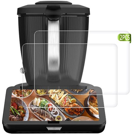 Protection Écran pour Thermomix TM7, Lot de 2 Films de Protection d'écran Mise à Niveau 10 Pouces Accessoire pour Vorwerk Thermo