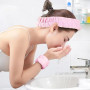 Bighan Set de Bandeau et Bracelets de Lavage de Visage, Poignets de Maquillage Absorbants, Bandeau de Soin Elastique pour Lavage