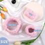 Bighan Set de Bandeau et Bracelets de Lavage de Visage, Poignets de Maquillage Absorbants, Bandeau de Soin Elastique pour Lavage