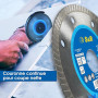 S&R Disque Diamant 125 Carrelage Fin. Disque Diamant 125mm Tronçonner Céramique Grès Marbre Granit. Disque Carrelage 125 pour Me