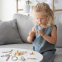 78 Perle Silicone pour les Lettres Anglaises A-Z Lettre Perles Silicone | 12*12 mm Adaptées au Perlage, à la Fabrication de Bijo
